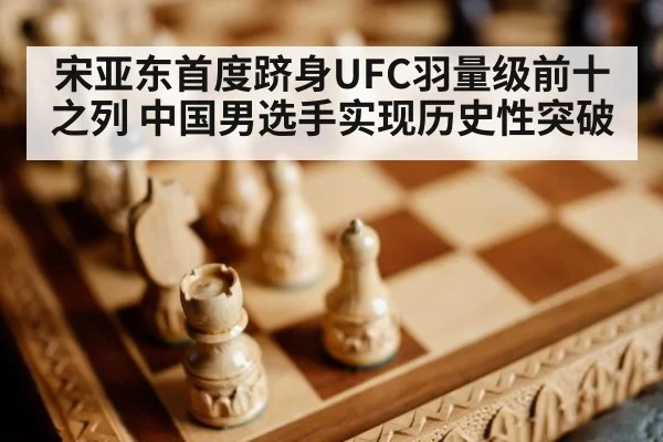 宋亚东首度跻身UFC羽量级前十之列 中国男选手实现历史性突破